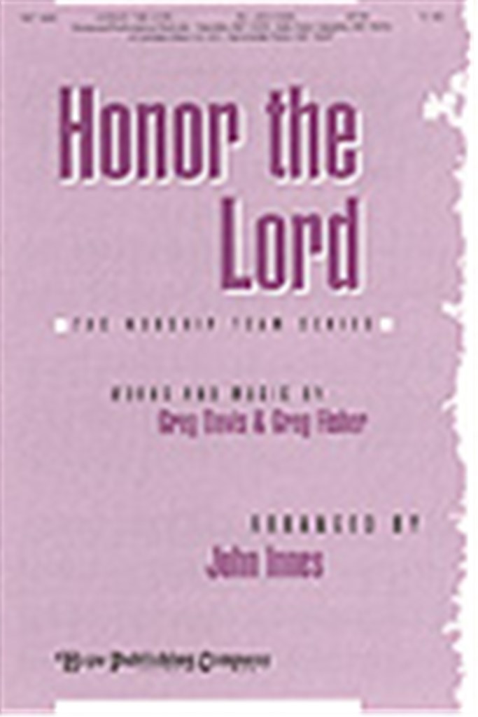 Honor the Lord